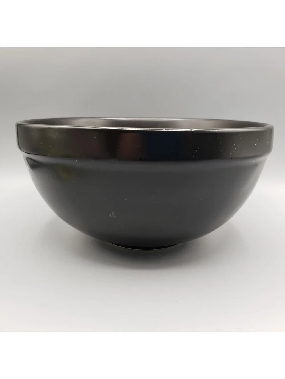 Rae Dunn Black Nesting Mixing Bowl Dancing Skeleton CANDY Magenta Halloween